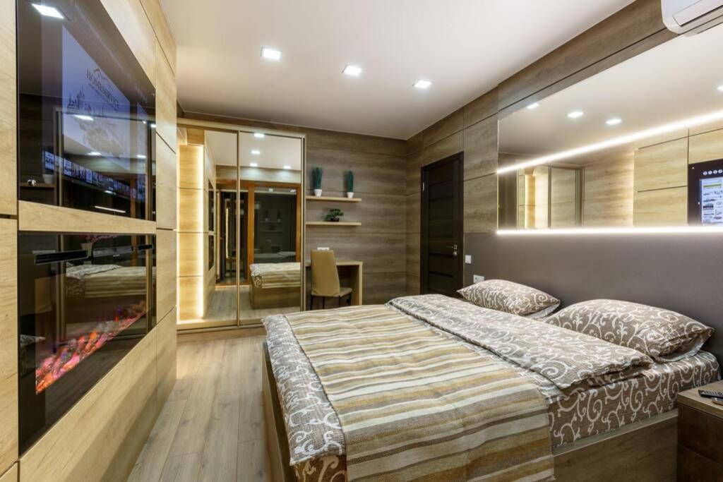 City Center. Panoramic Windows. Fireplace. คีชีเนา ภายนอก รูปภาพ